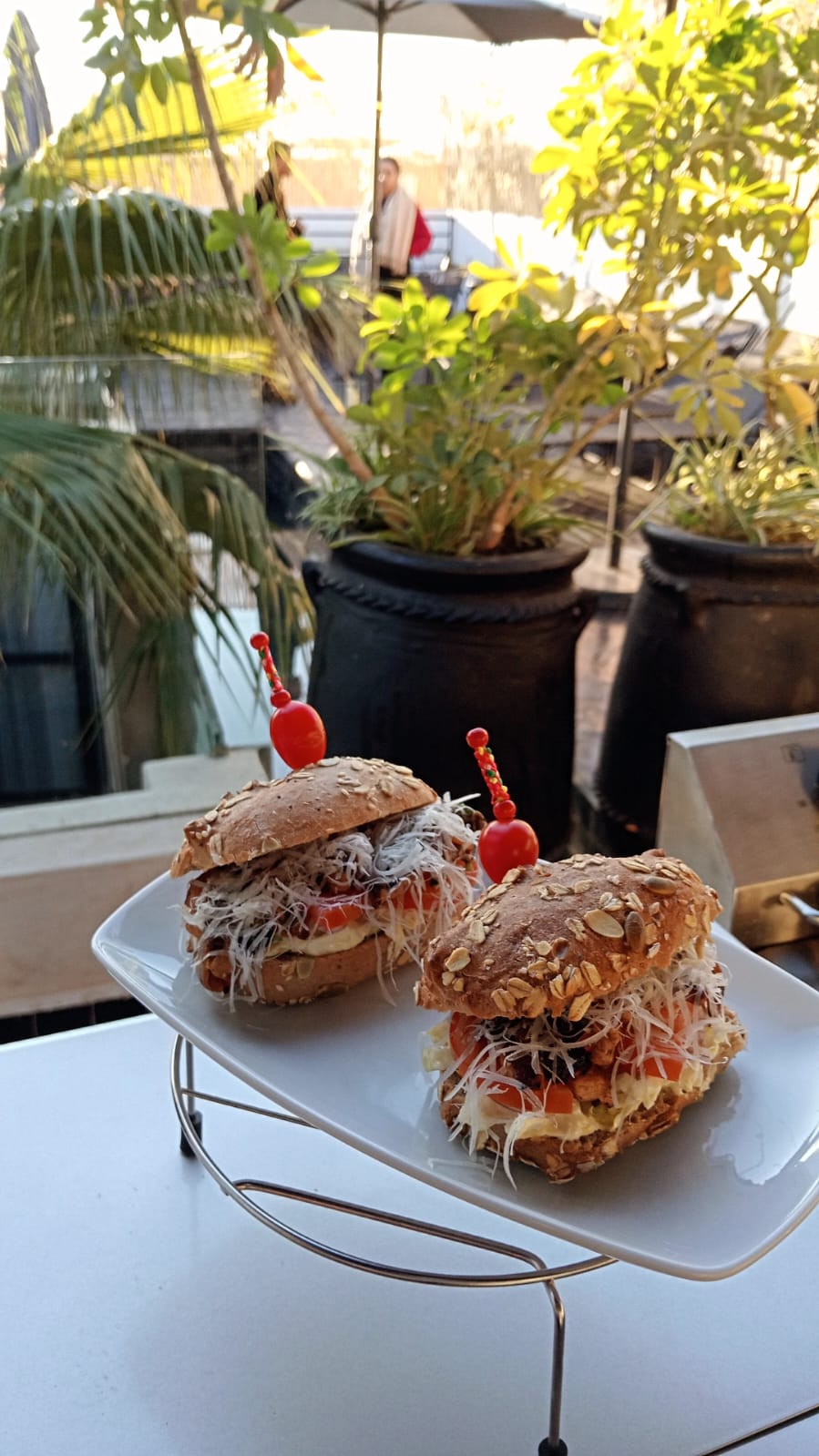 Delicious Moroccan breakfast spread with traditional dishes