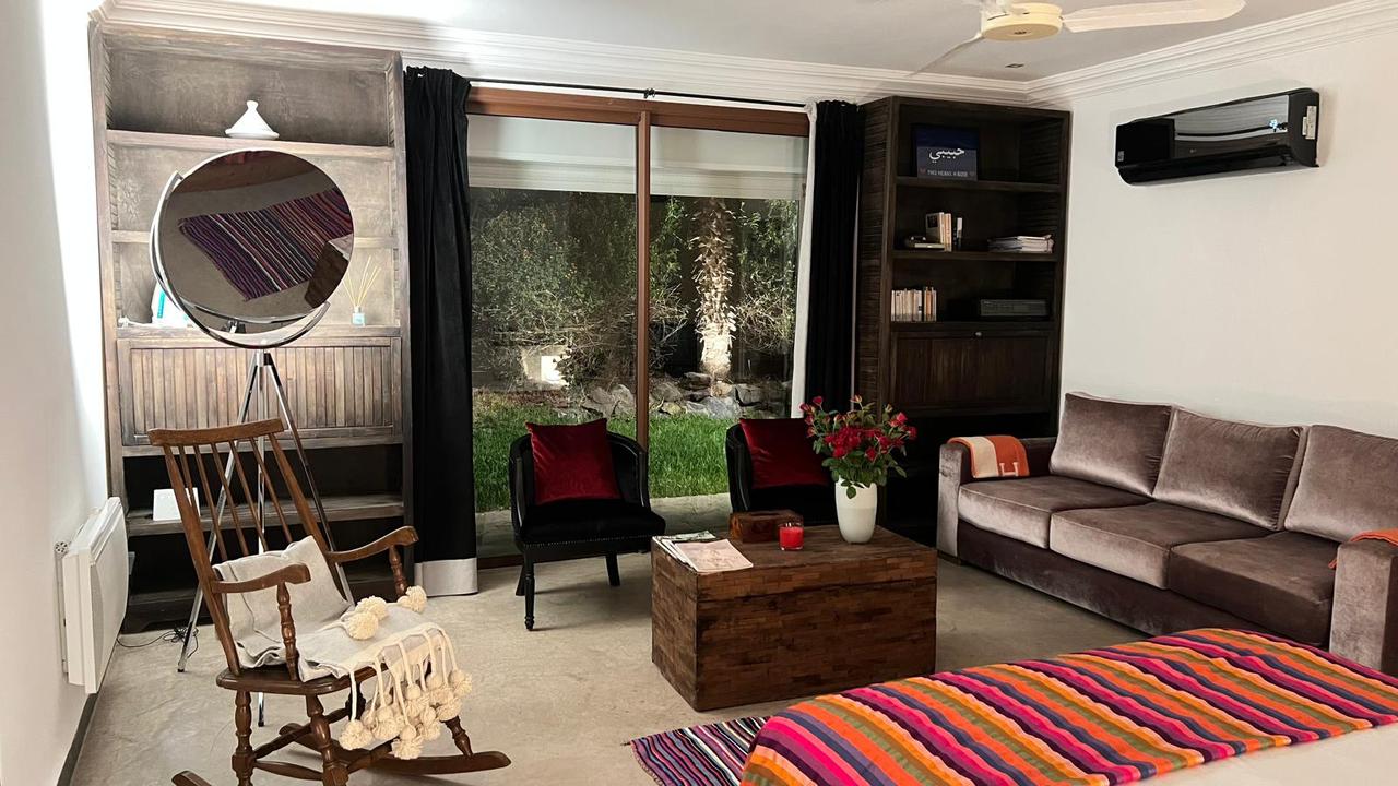 Cozy sitting area in the suite